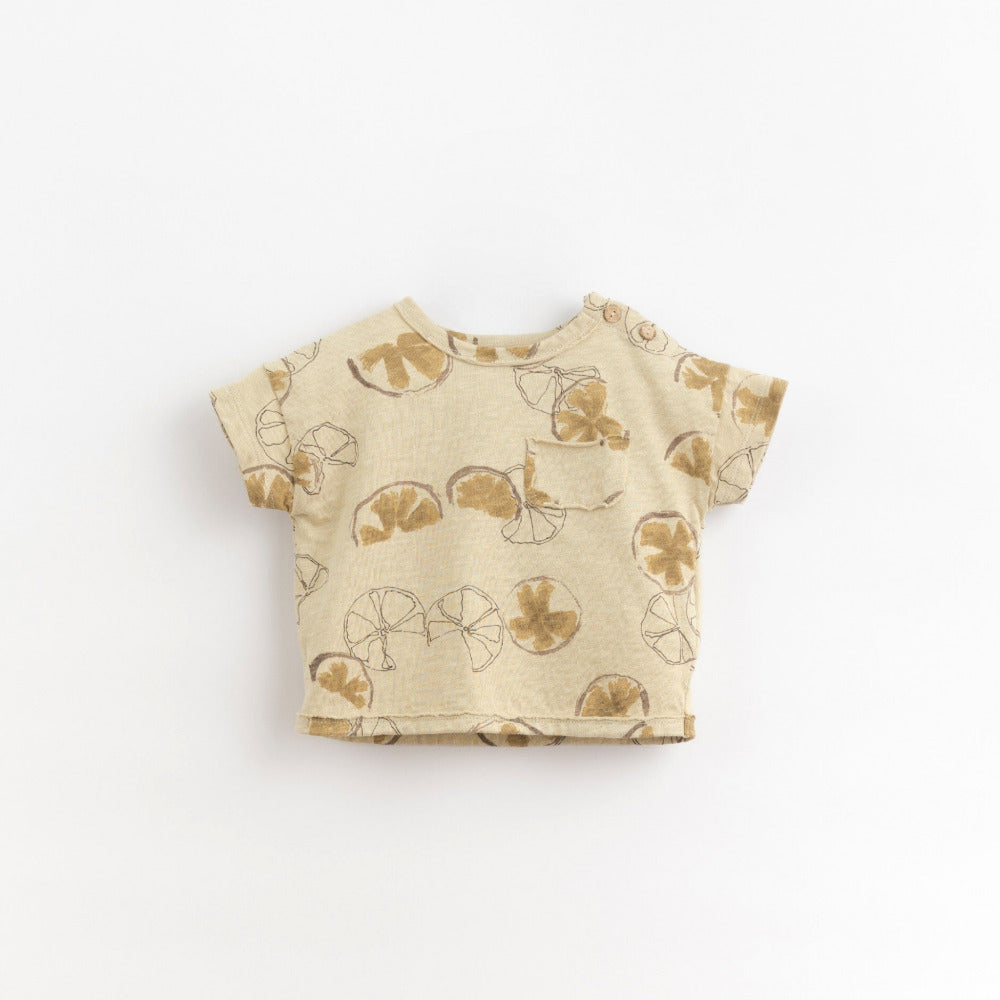 T-shirt com estampado de citrinos - Play Up