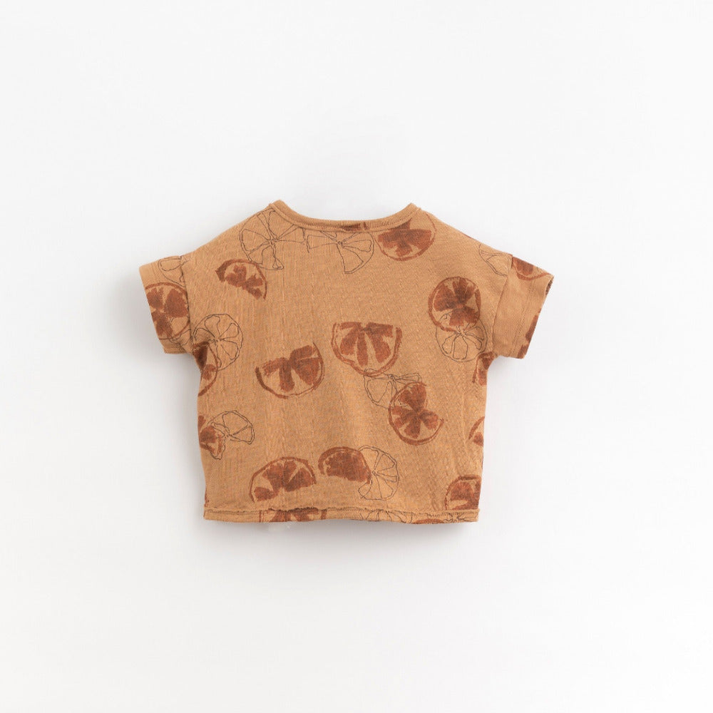 T-shirt com estampado de citrinos - Play Up