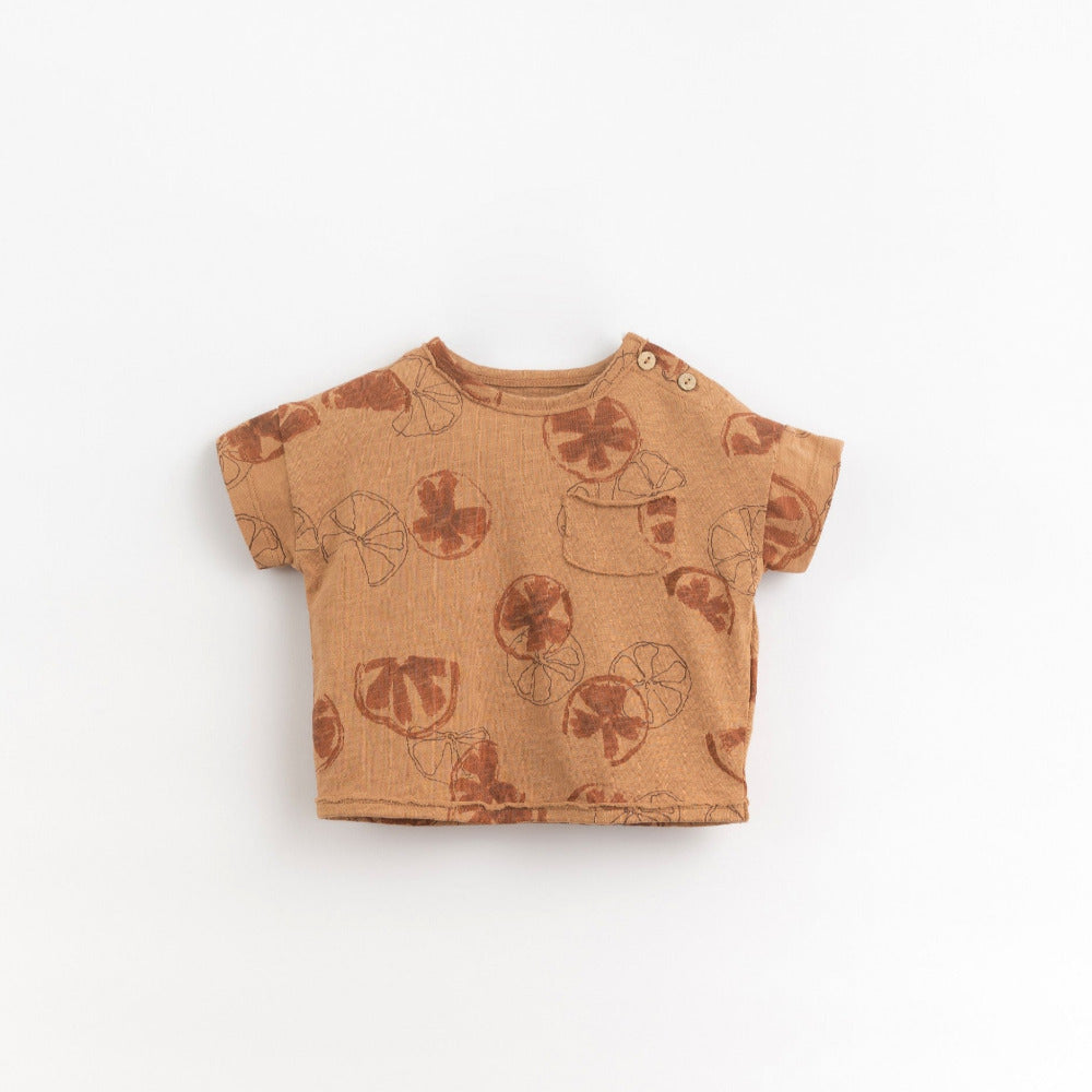 T-shirt com estampado de citrinos - Play Up
