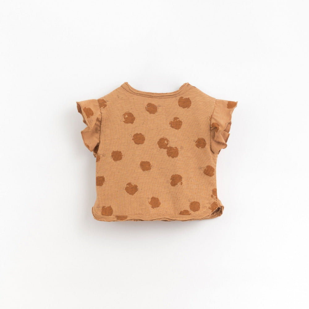 T-shirt com estampado em algodão orgânico - Play Up