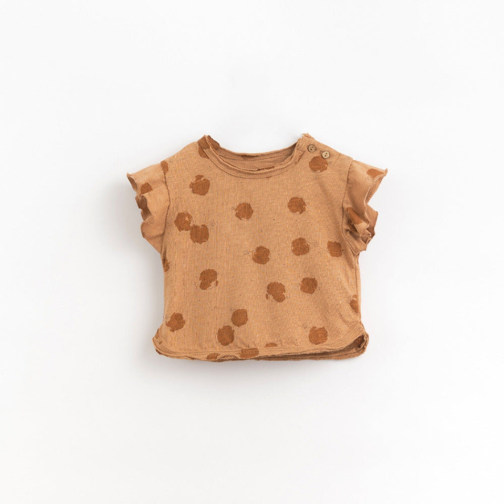 T-shirt com estampado em algodão orgânico - Play Up
