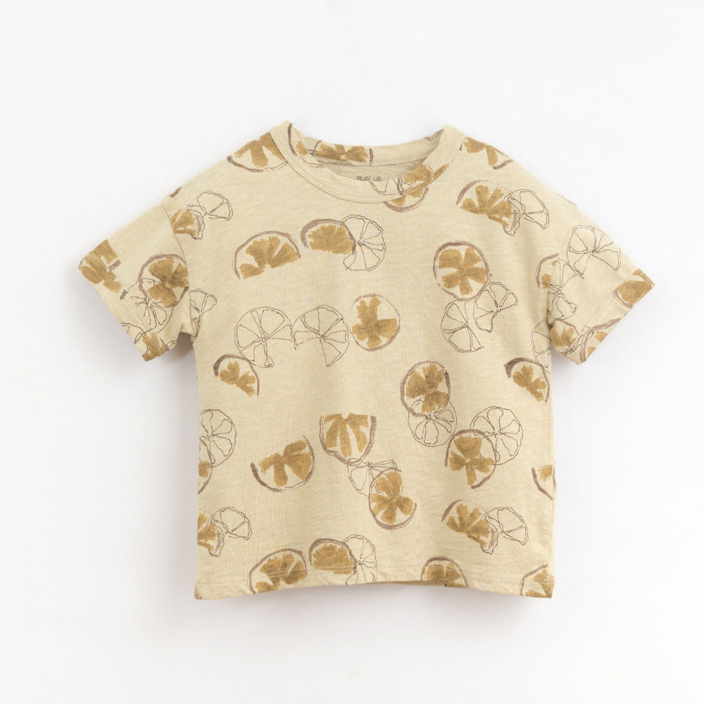 T-shirt com estampado de citrinos - Play Up