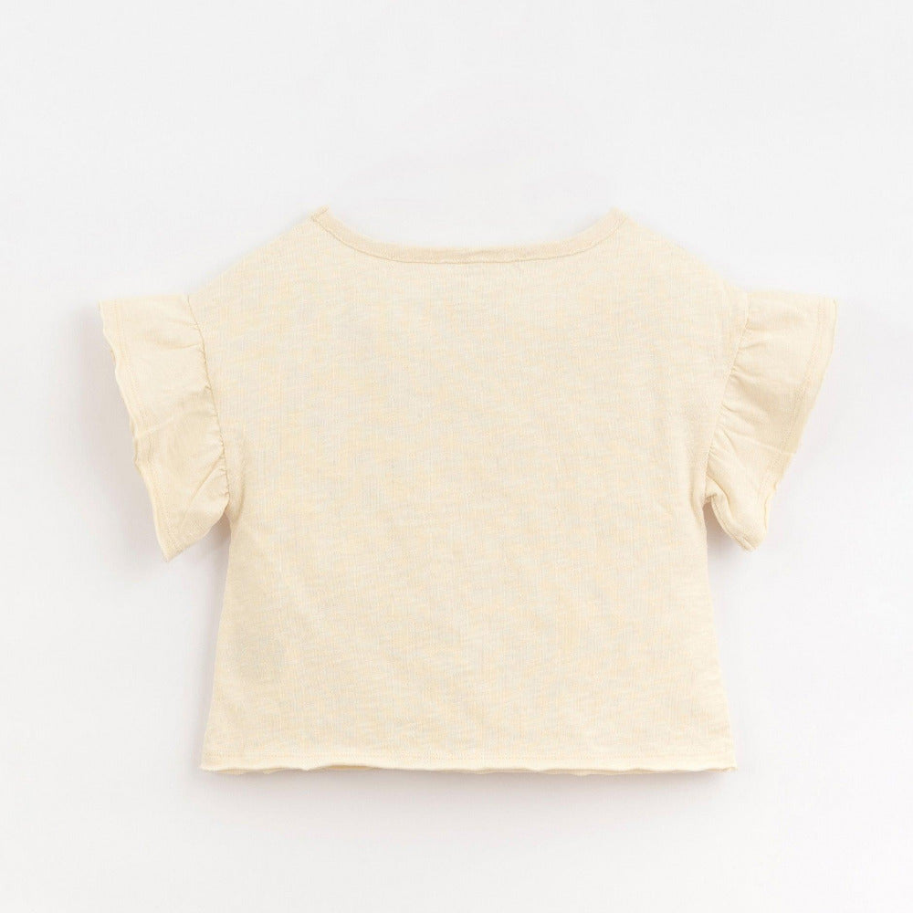 T-shirt de manga curta em algodão orgânico - Play Up - chuvadeamor