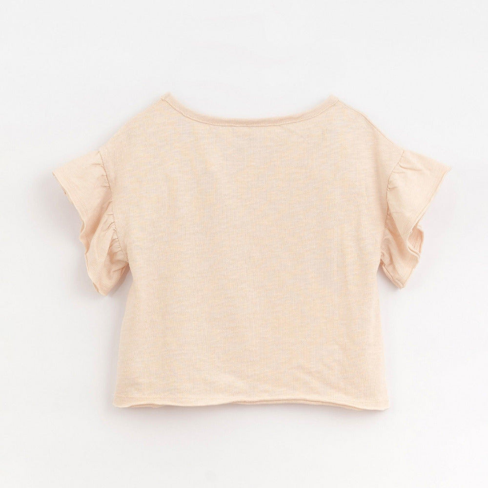 T-shirt de manga curta em algodão orgânico - Play Up - chuvadeamor