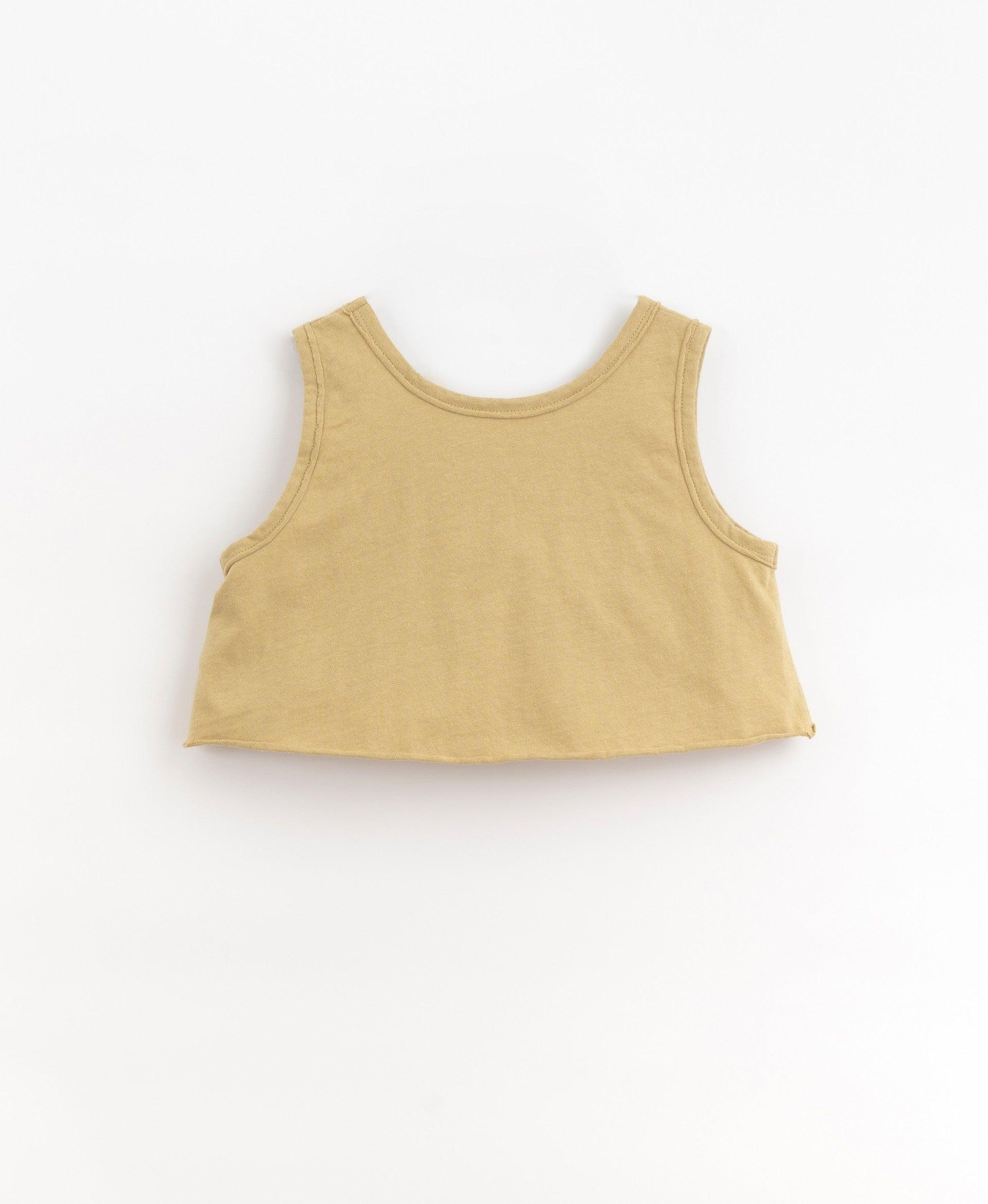 Top mistura de fibras naturais - Play Up - chuvadeamor