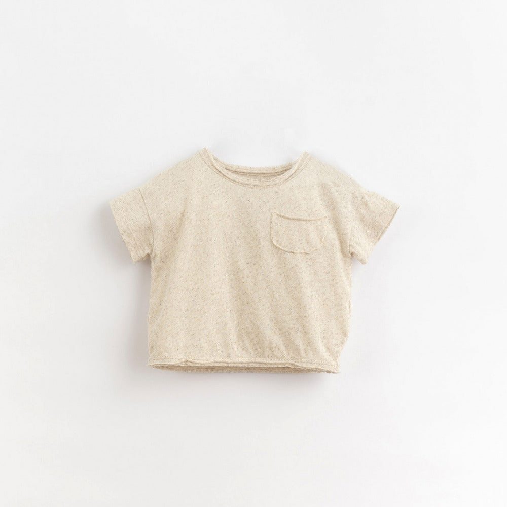 T-shirt mistura de algodão orgânico e cânhamo - Play Up