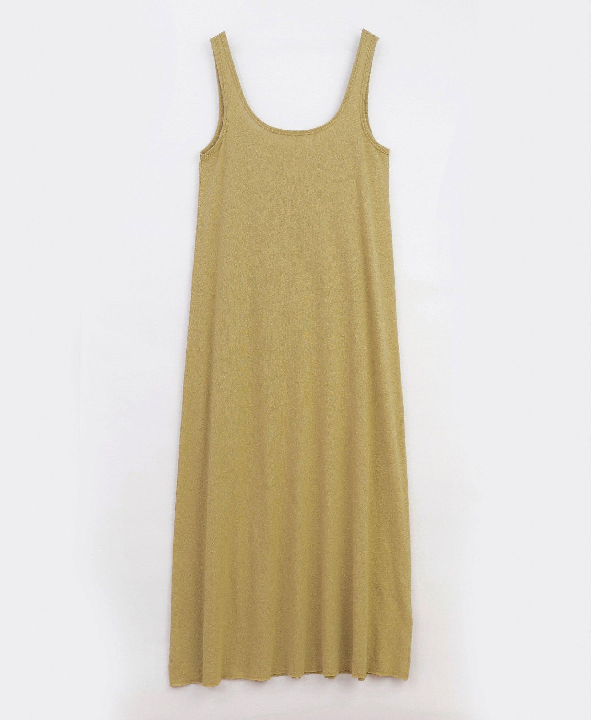 Vestido comprido em fibras naturais - Play Up - chuvadeamor
