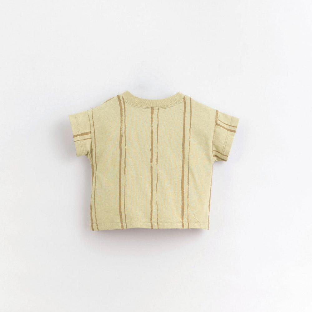 T-shirt com estampado de riscas- Play Up