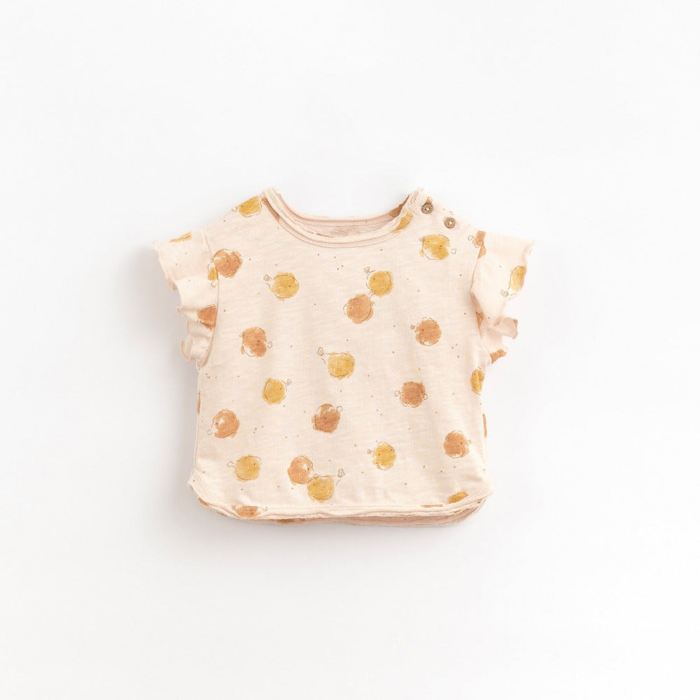T-shirt com estampado em algodão orgânico - Play Up