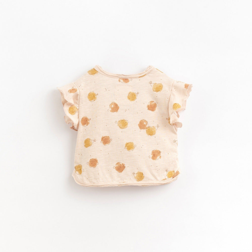 T-shirt com estampado em algodão orgânico - Play Up