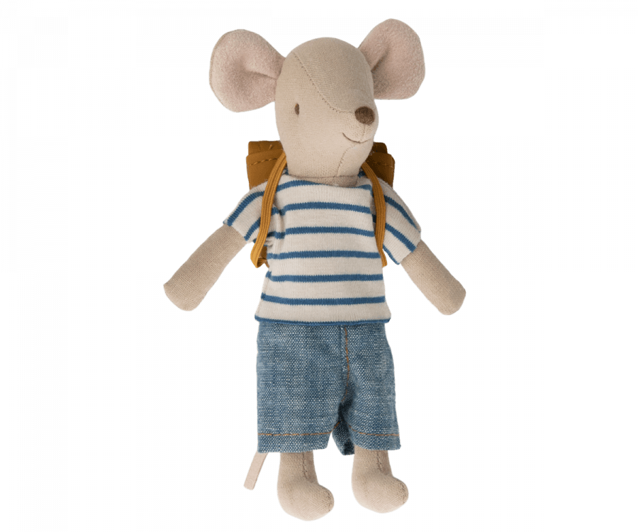 Mini ratinho de pano IRMÃO MAIS VELHO - Maieg - chuvadeamor