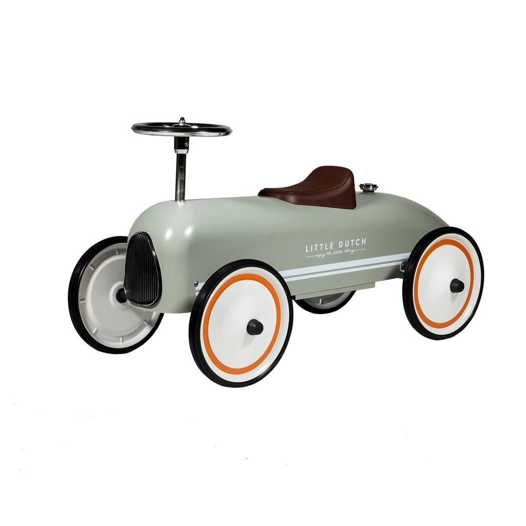 Andarilho "retro roller - olive" - Little Dutch - chuvadeamor
