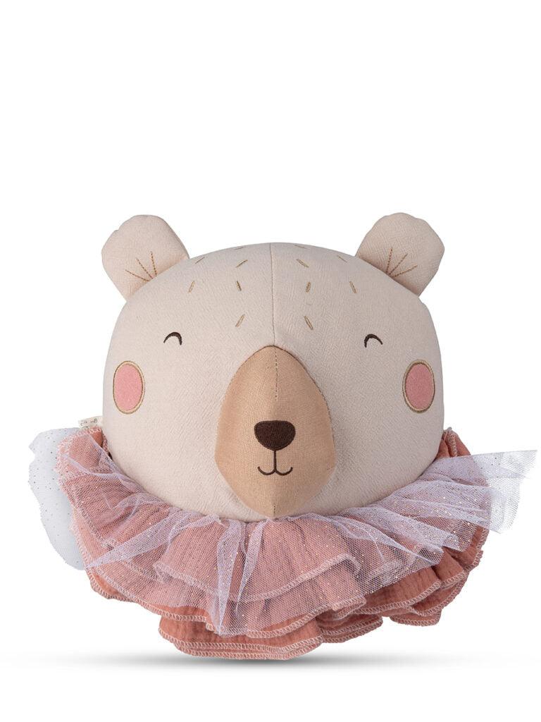 Peluche cabeça de urso - Picca Loulou - chuvadeamor