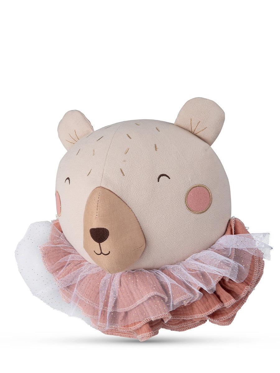 Peluche cabeça de urso - Picca Loulou - chuvadeamor