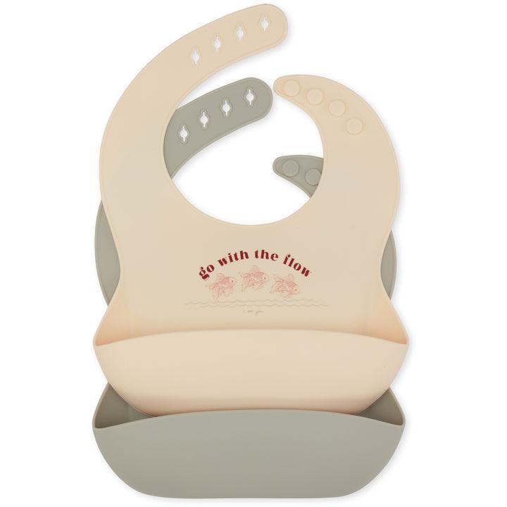 Pack babetes de silicone - chuvadeamor