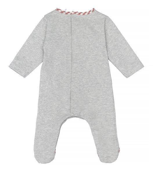 Babygrow Natal Decote Redondo - Laranjinha - chuvadeamor