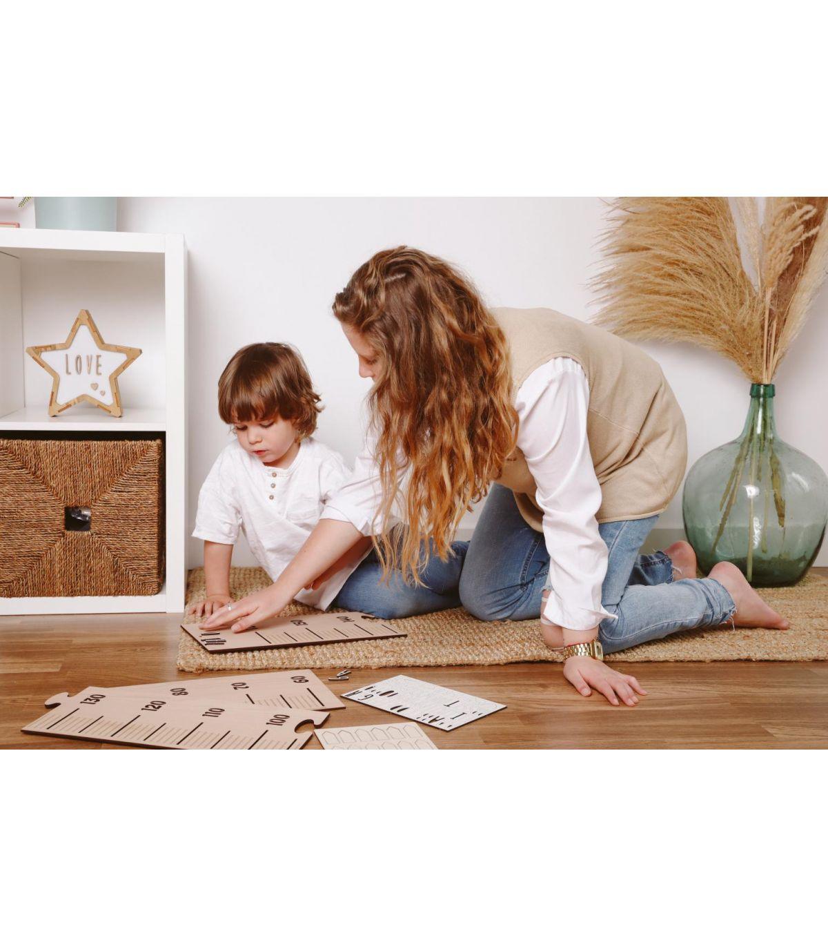 Régua medidor infantil personalizada - chuvadeamor