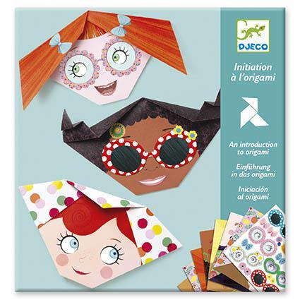 Jogo de introdução ao origami - Djeco - chuvadeamor