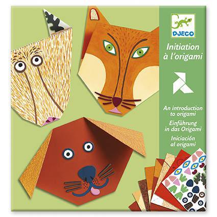 Jogo de introdução ao origami - Djeco - chuvadeamor