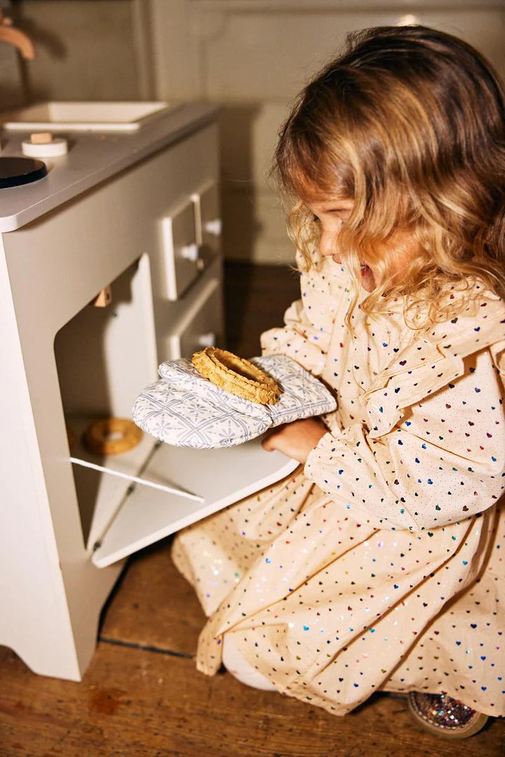 Mini Cozinha de madeira - Konges Slojd - chuvadeamor
