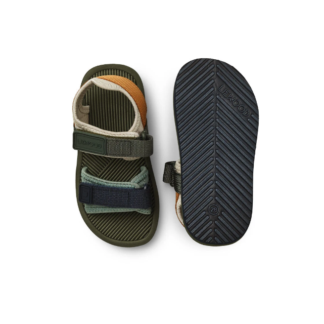 Monty Sandals Hunter green - Liewood - chuvadeamor