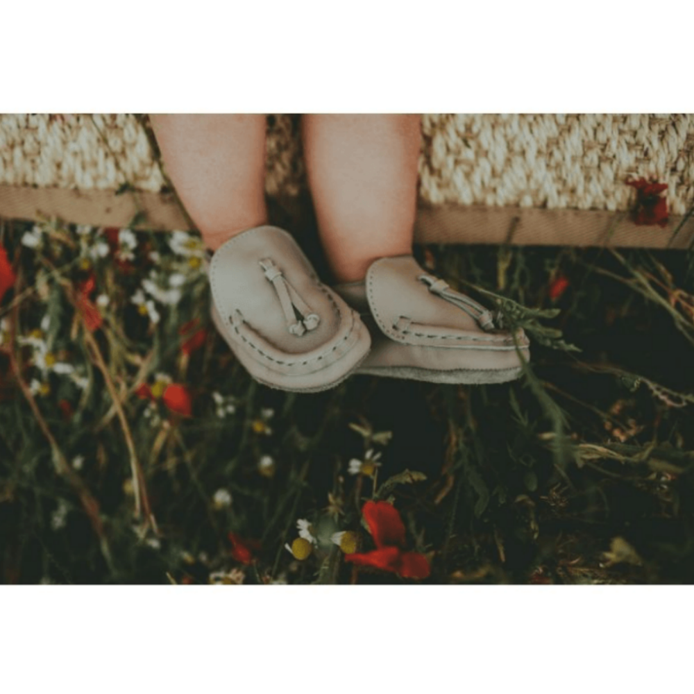 Mocassins em pele - chuvadeamor