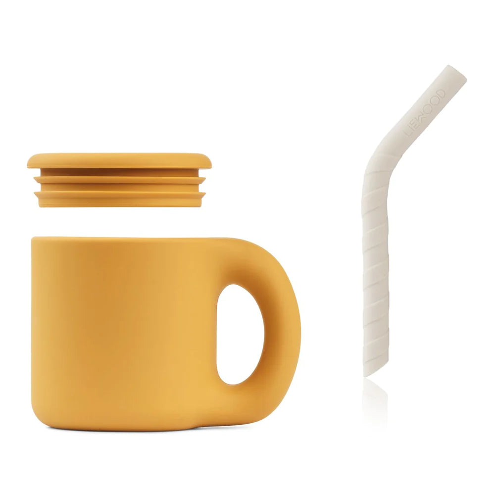 Caneca com palhinha - Liewood - chuvadeamor