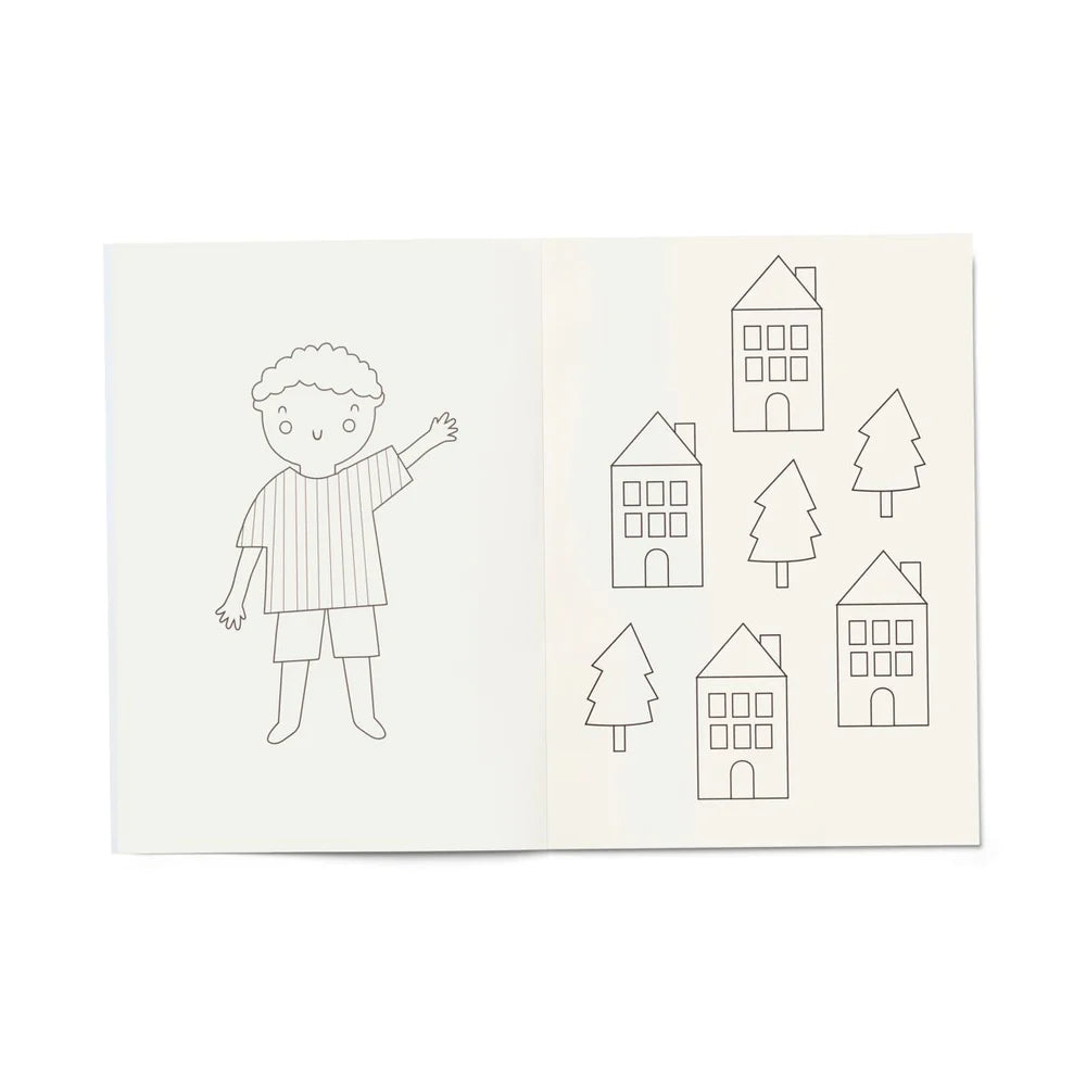 Livro de pintar - Liewood - chuvadeamor