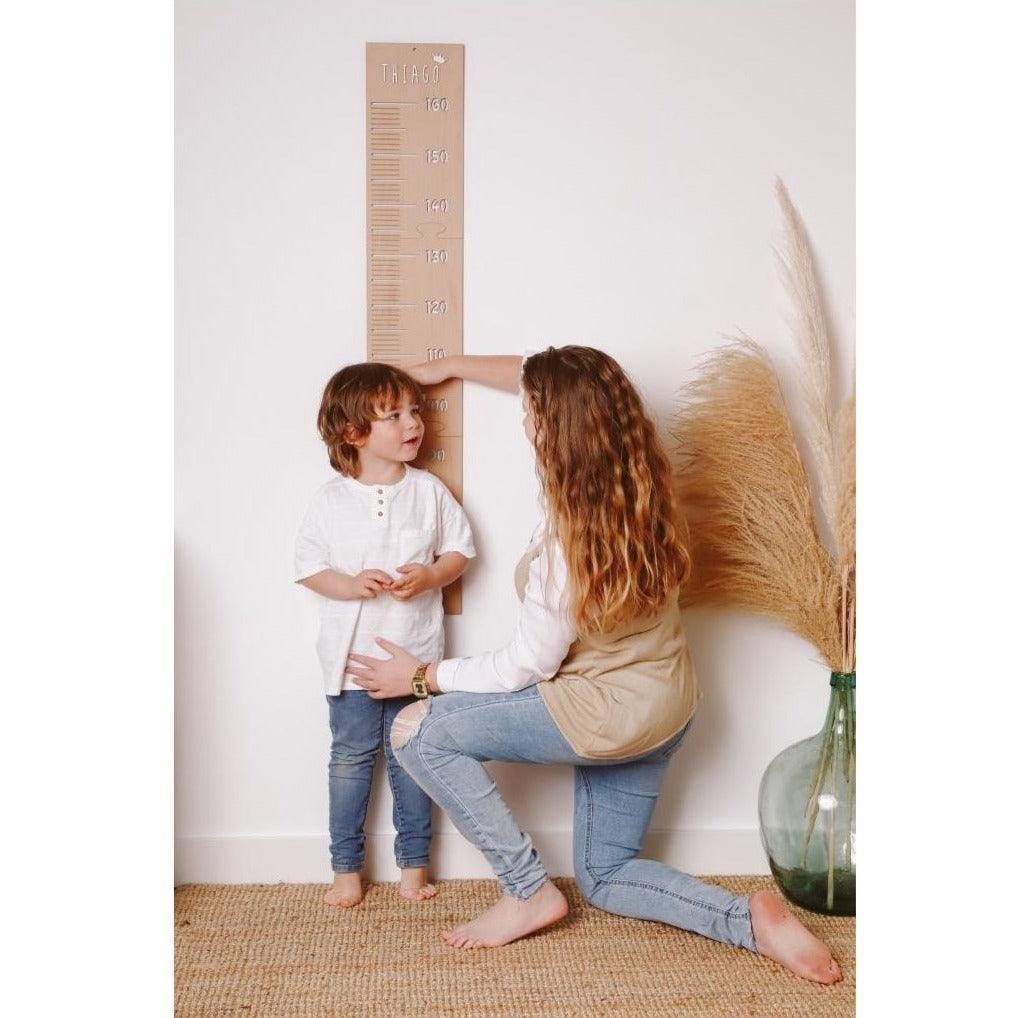 Régua medidor infantil personalizada - chuvadeamor