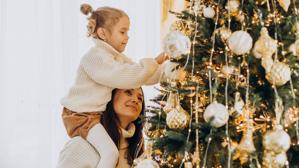 O que as crianças aprendem com a árvore de Natal?