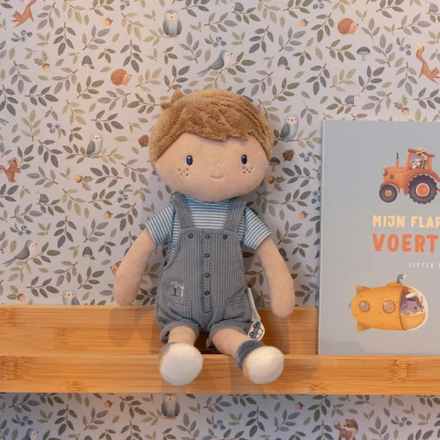 Boneco Cuddle Doll Jim - LITTLE DUTCH