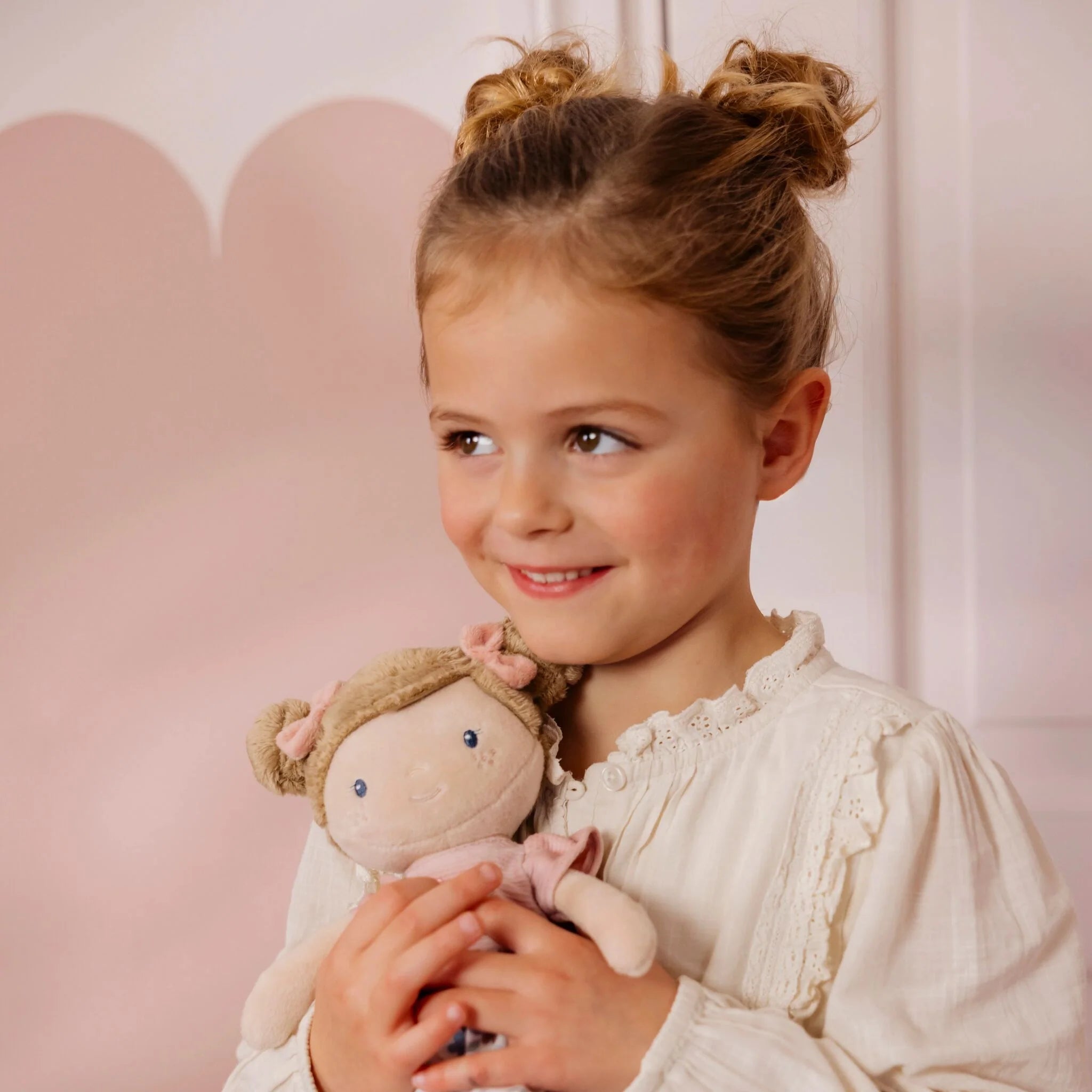 Boneca de Pano Rosa - Little Dutch