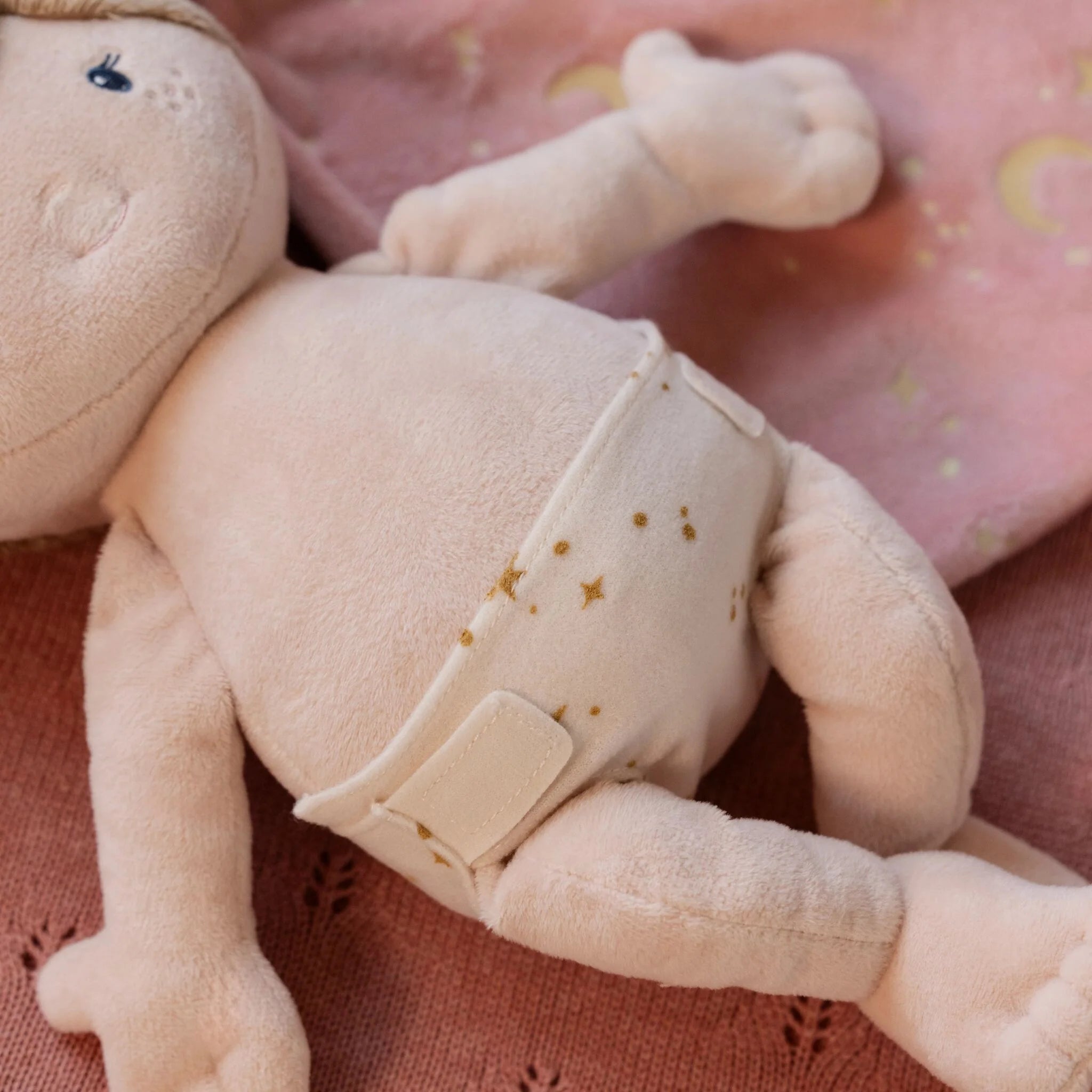 Boneca Rosa Dorminhoca - Little Dutch