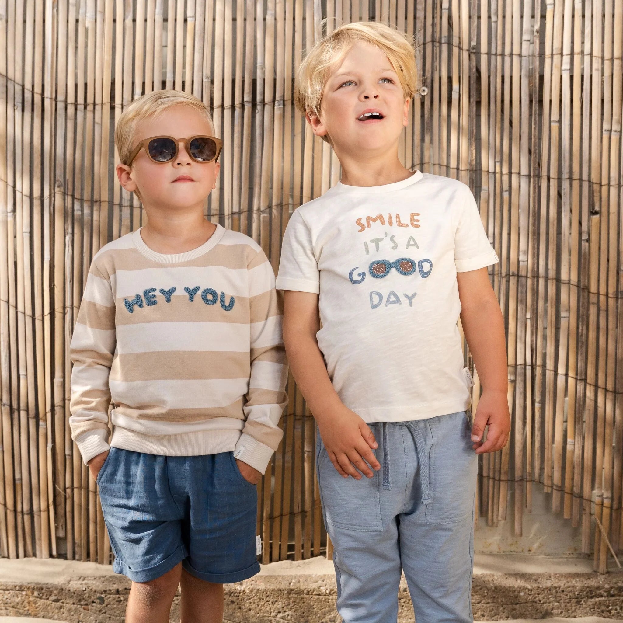 T-shirt "Smile, it's a good day" - Little Dutch