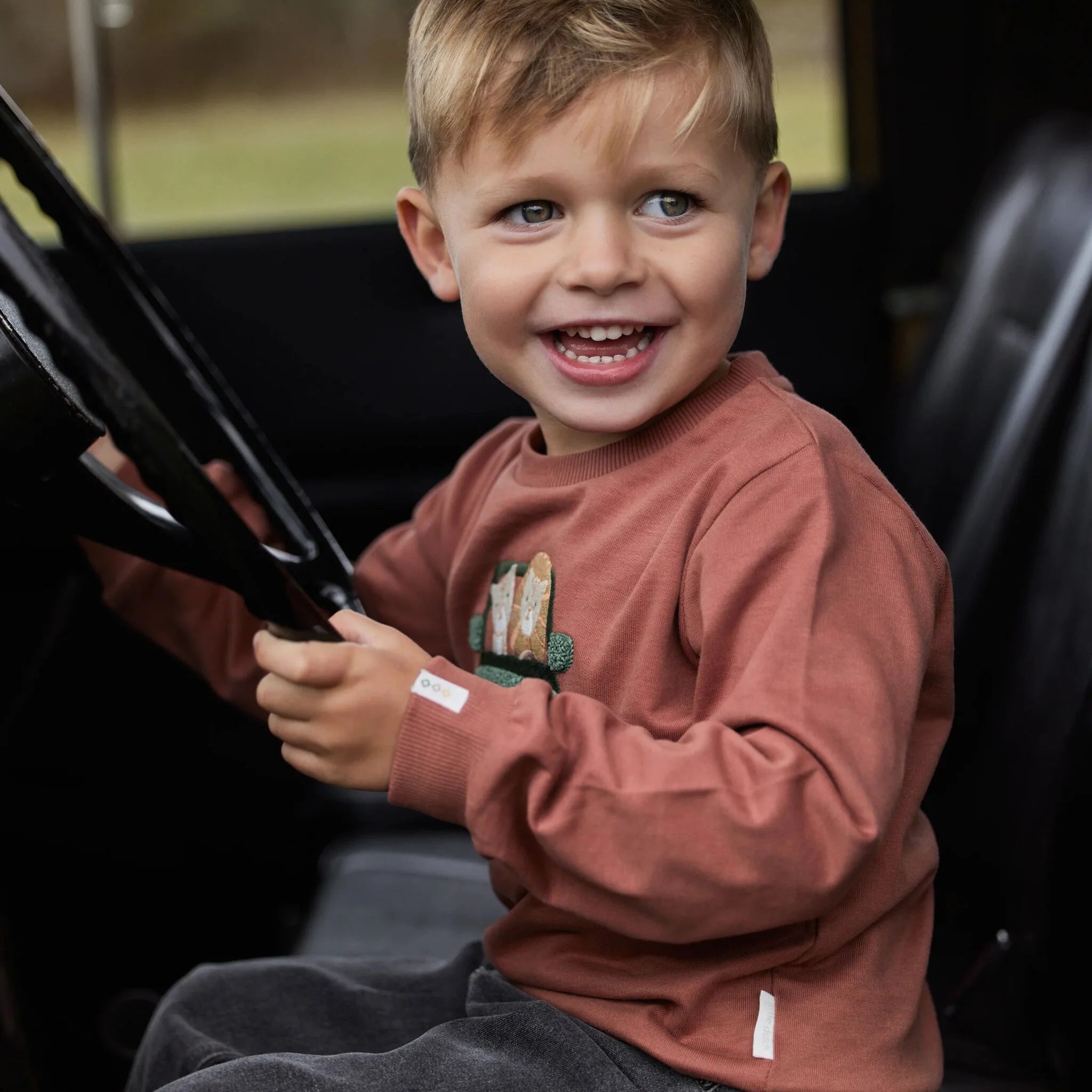 Sweatshirt SAFARI FRIENDS - LITTLE DUTCH