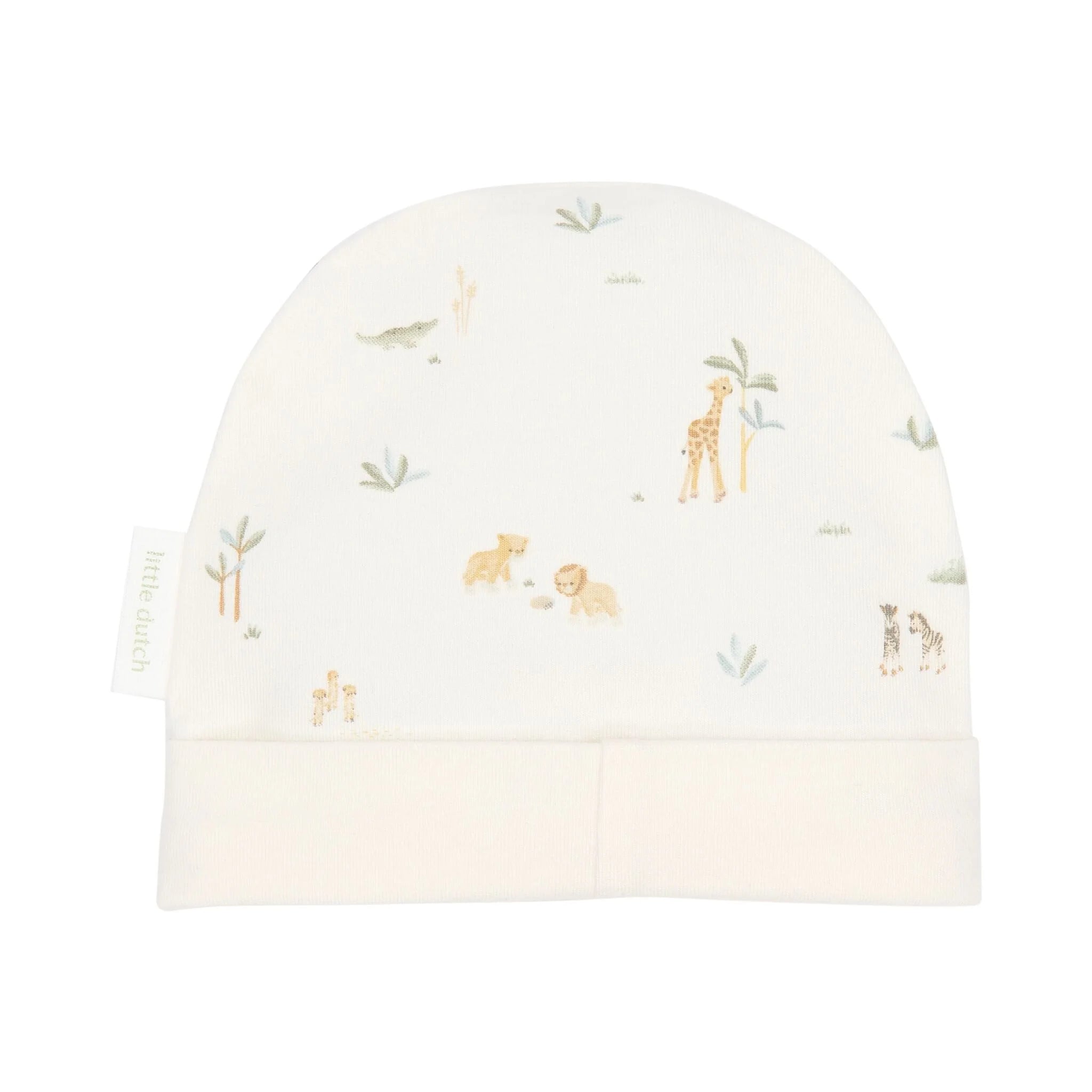 Gorro recém nascido SAFARI FRIENDS - LITTLE DUTCH