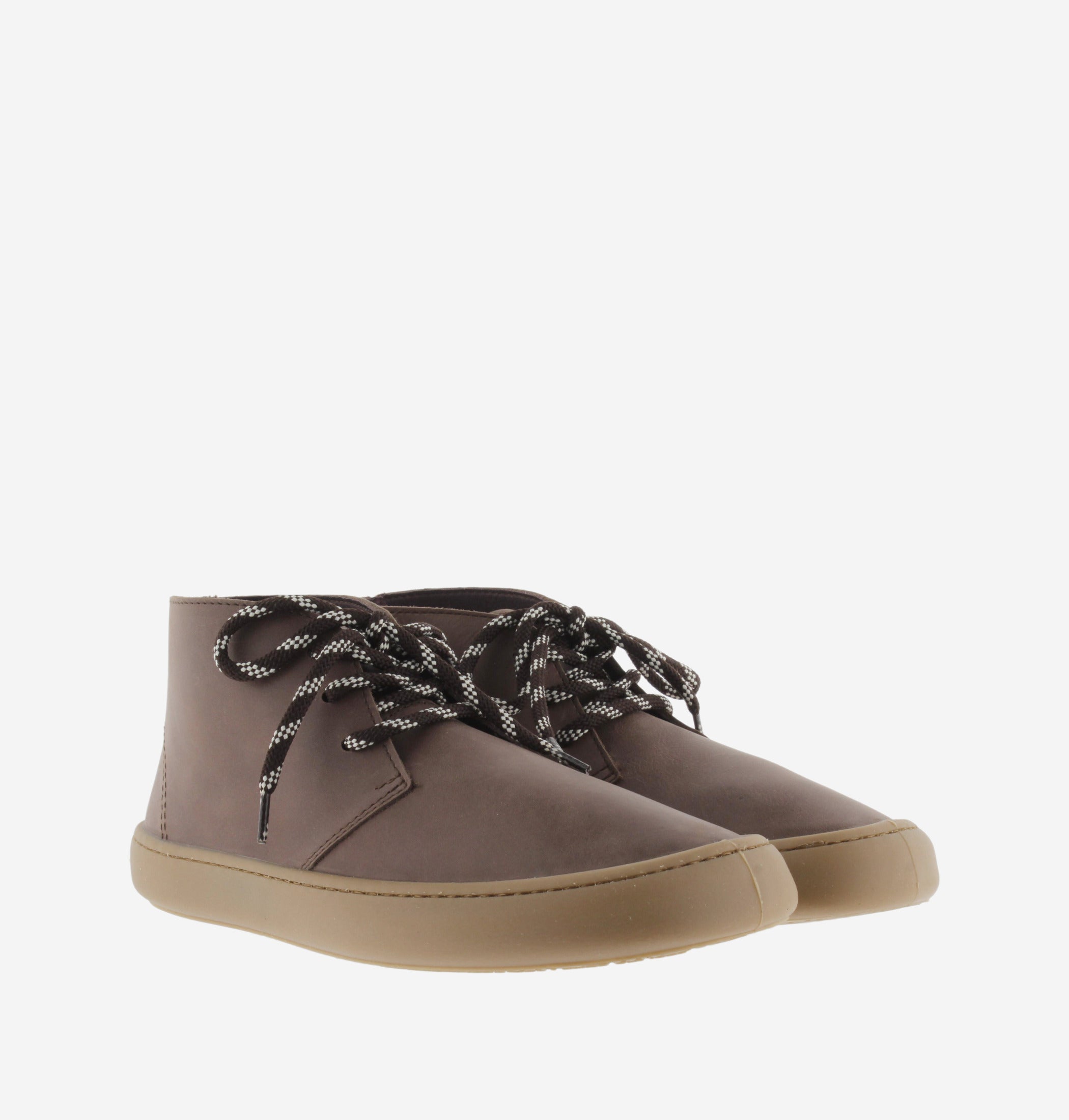 Botins Unissexo em Pele MARRON - VICTORIA SHOES