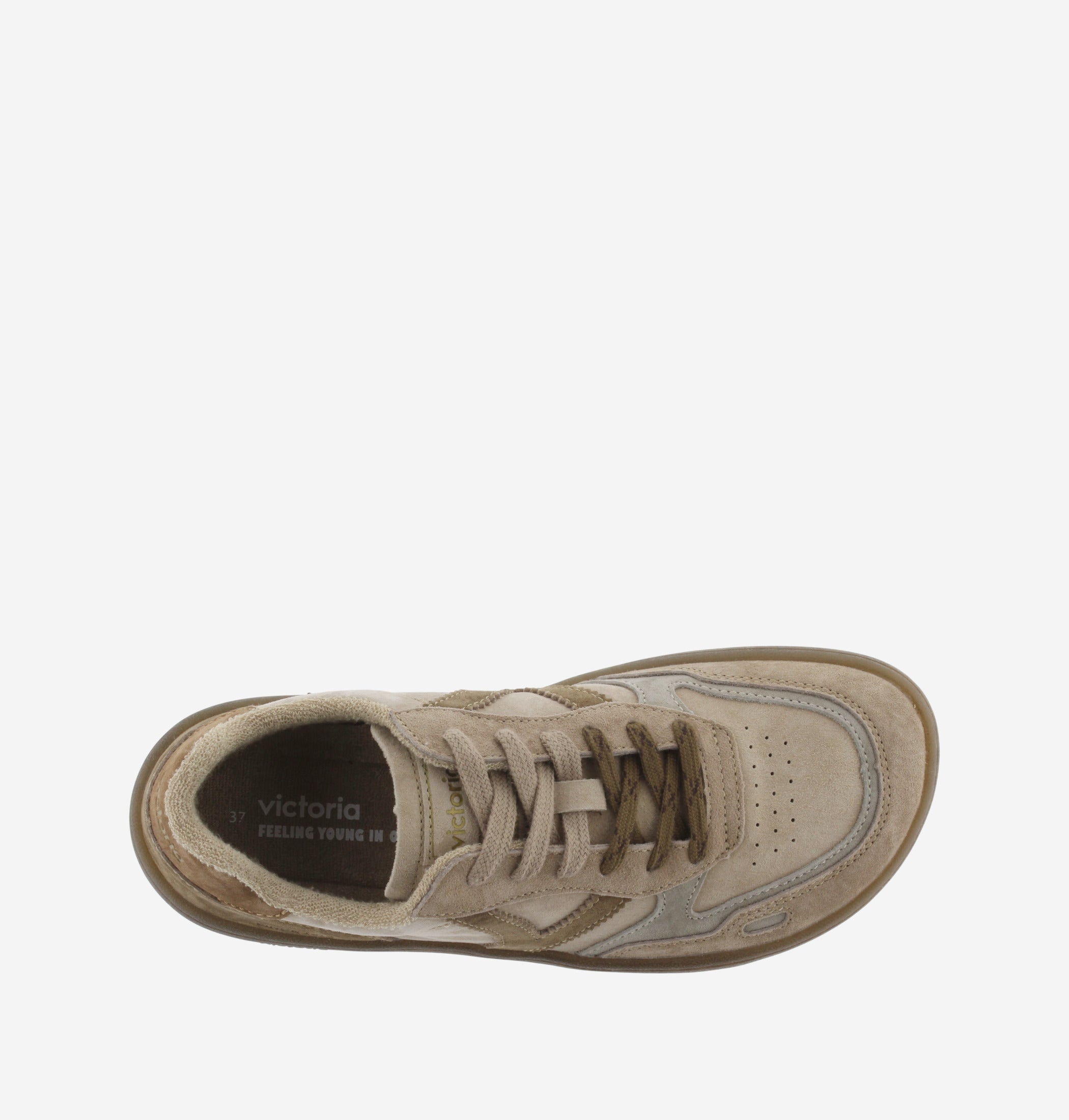 Ténis DUNA Beige - VICTORIA SHOES