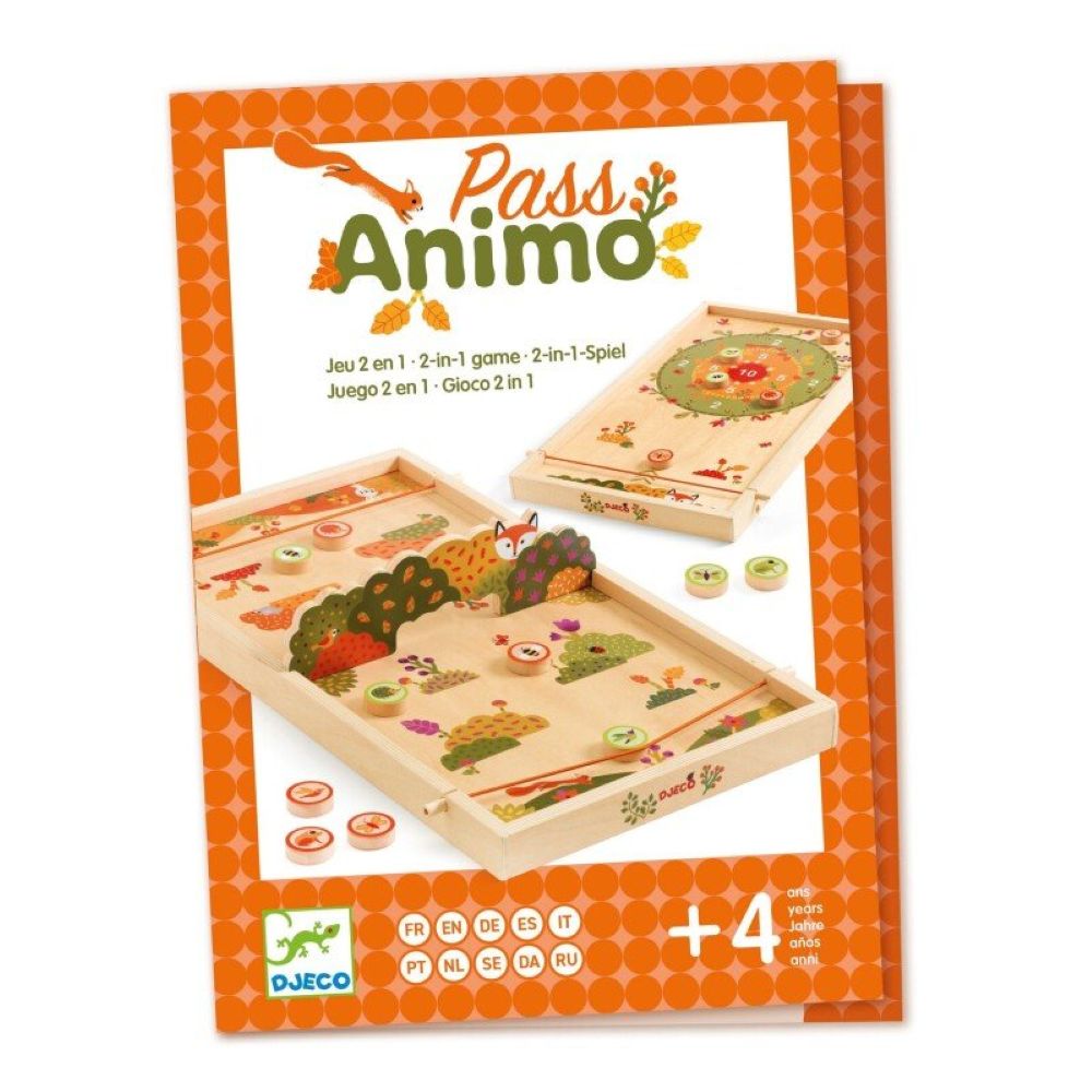 Pass Animo - Tiro ao Alvo com Elástico - DJECO