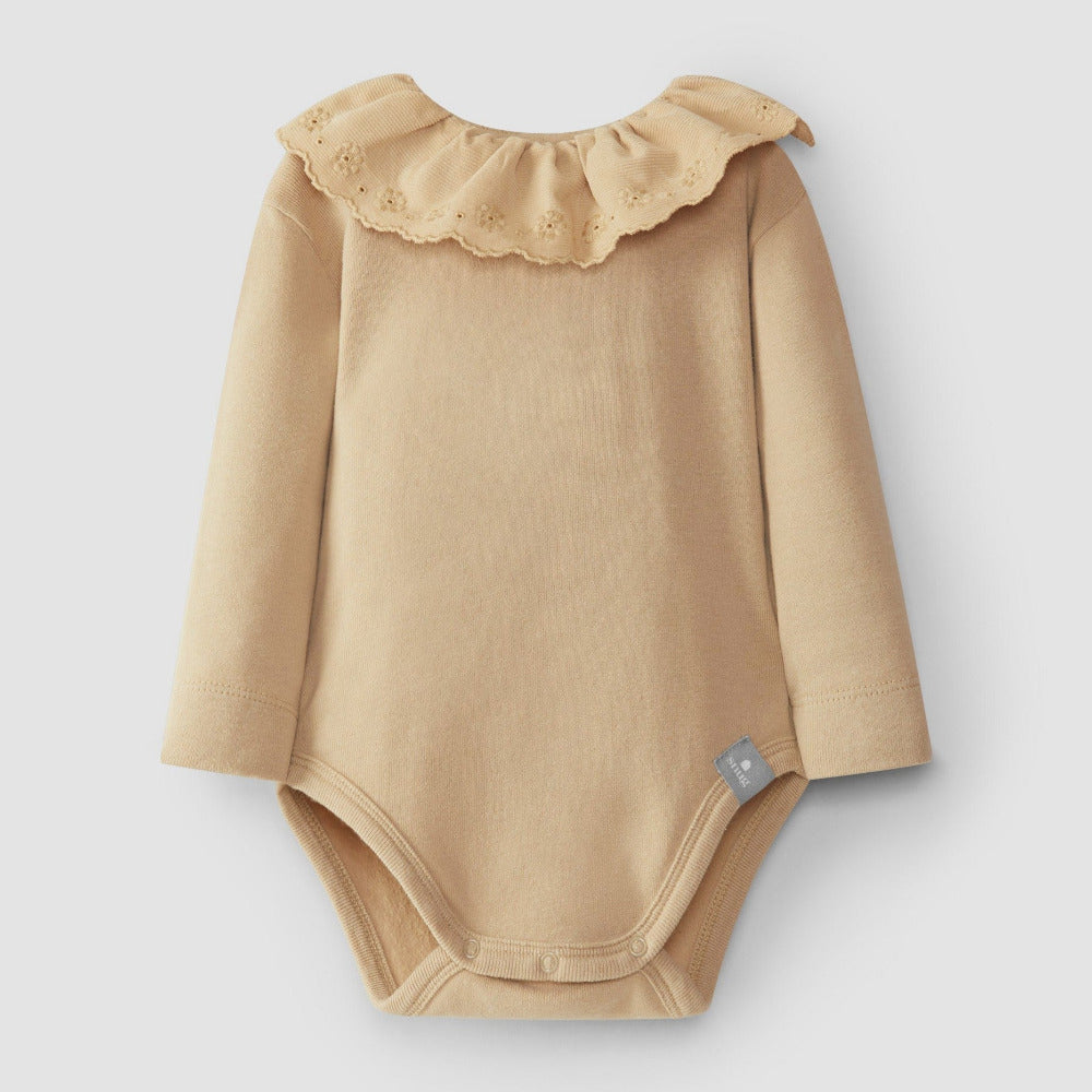 Body com gola bordado inglês - Snug