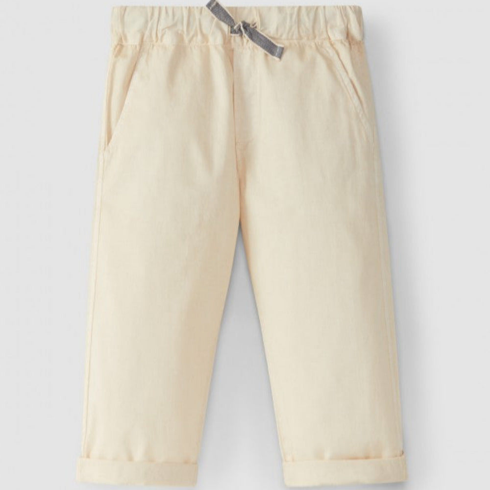 Calças cigarrette com três bolsos - Laranjinha