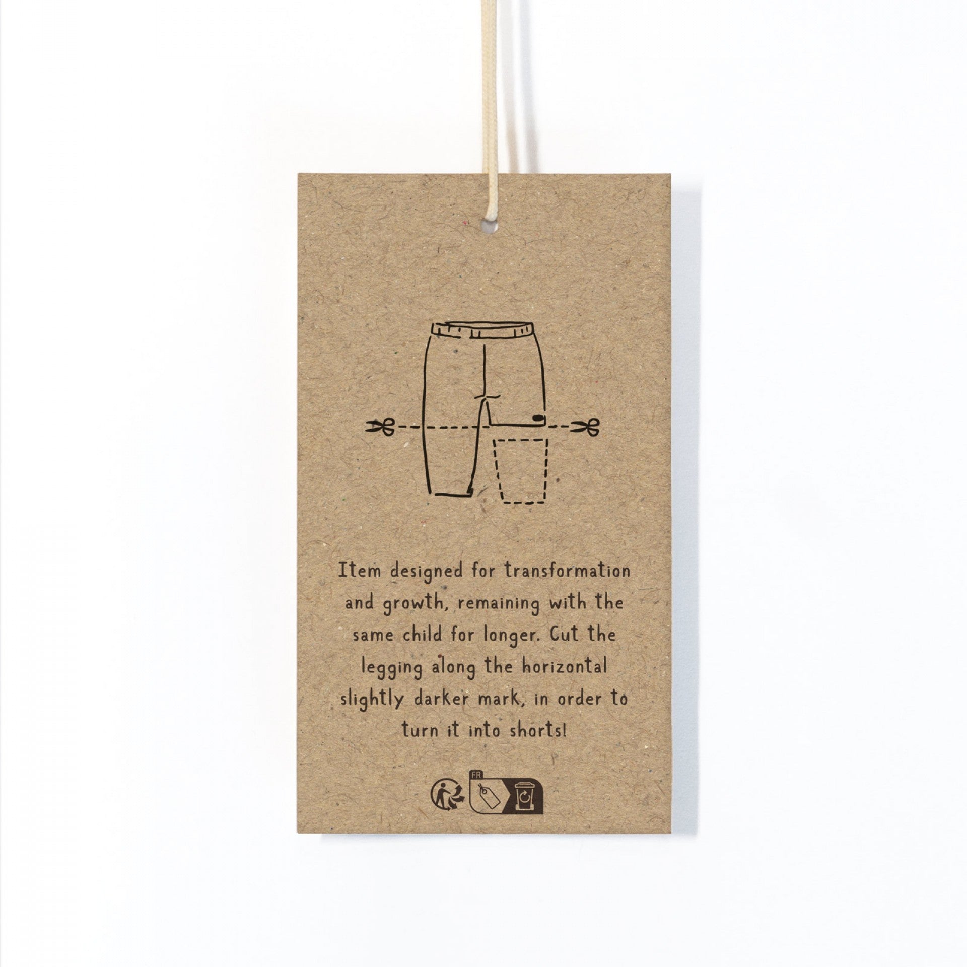 Calça com cordão decorativo - Play Up