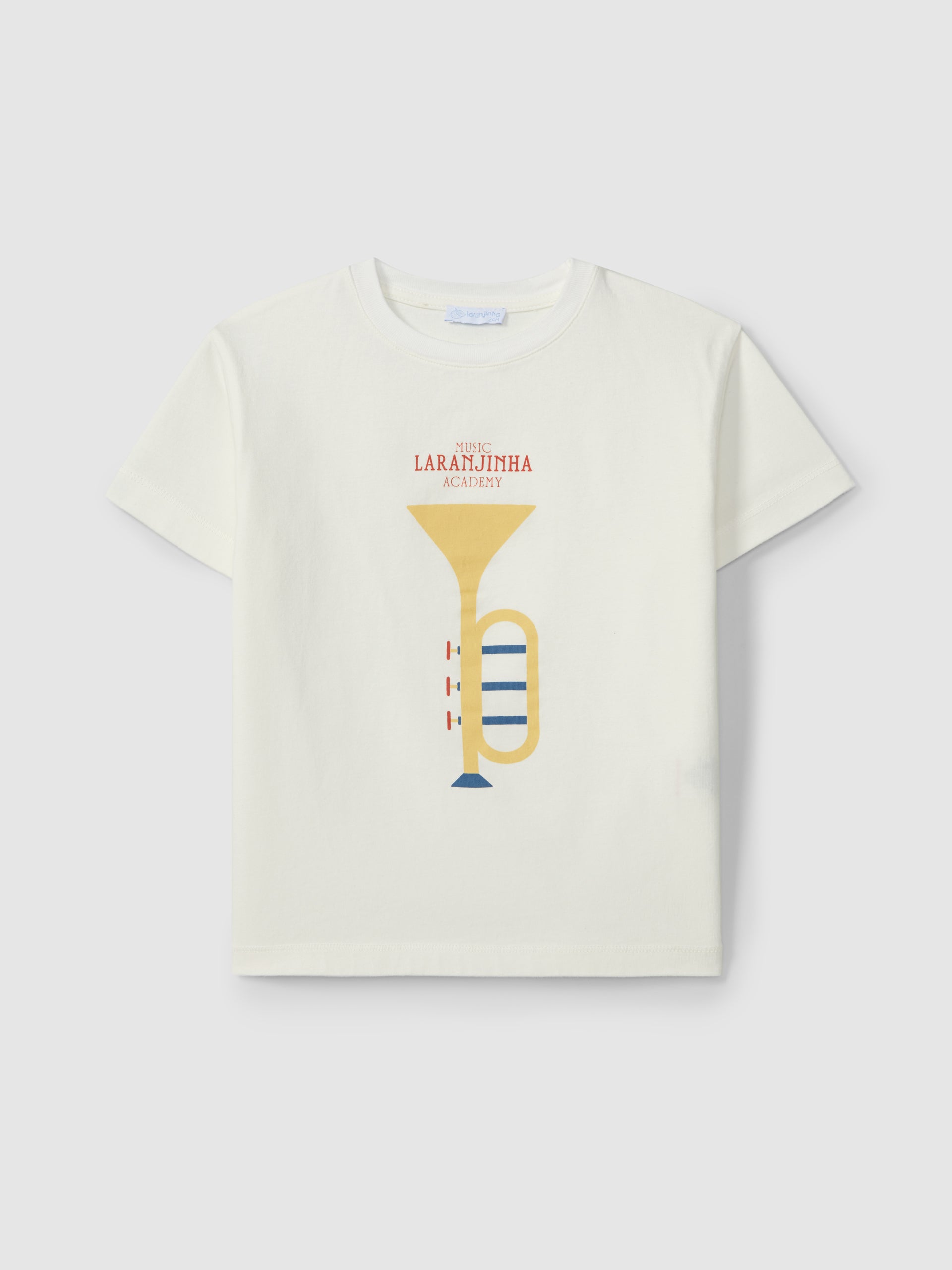 T-shirt 'Music academy' - Laranjinha