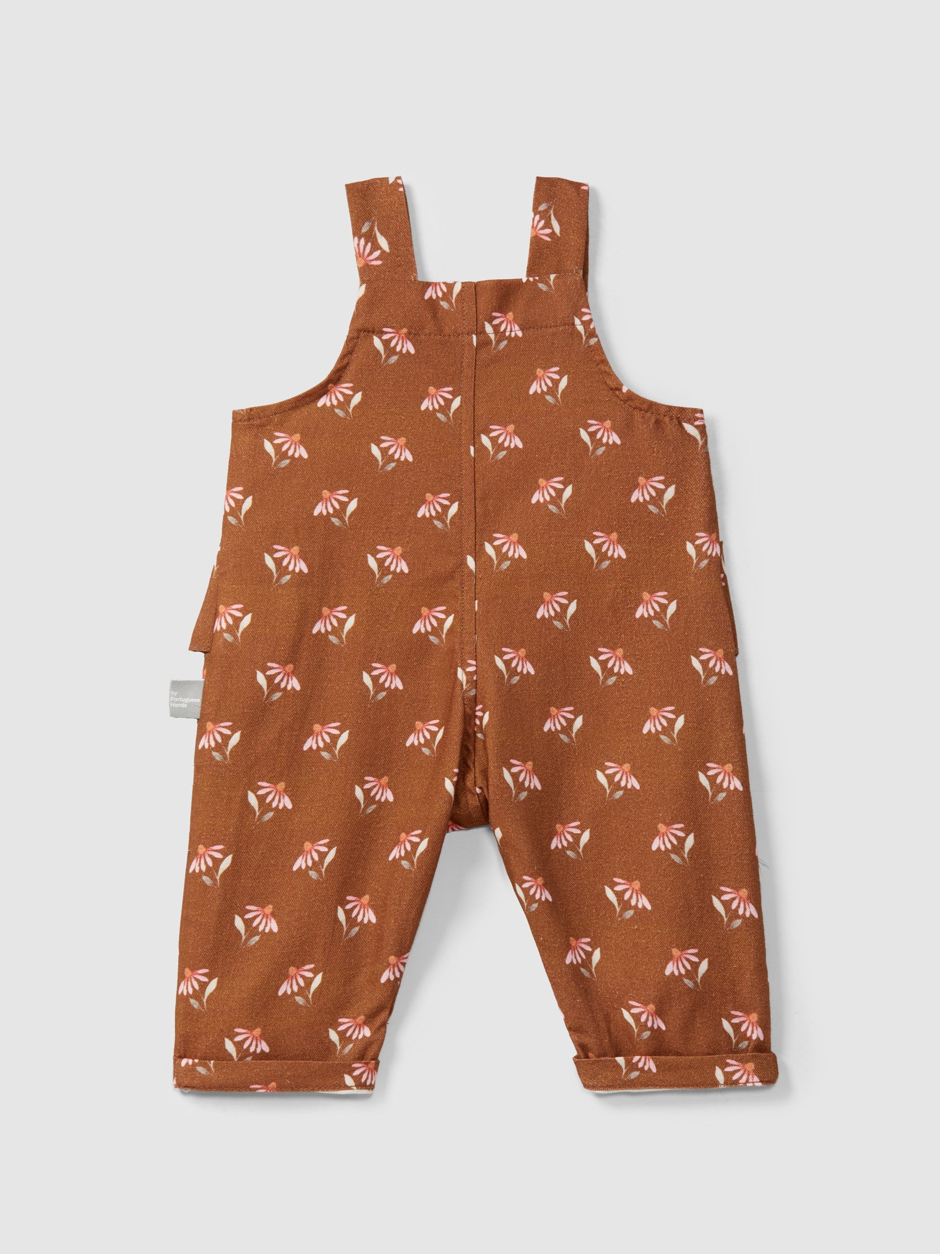 Jardineiras flores com bolsos - SNUG