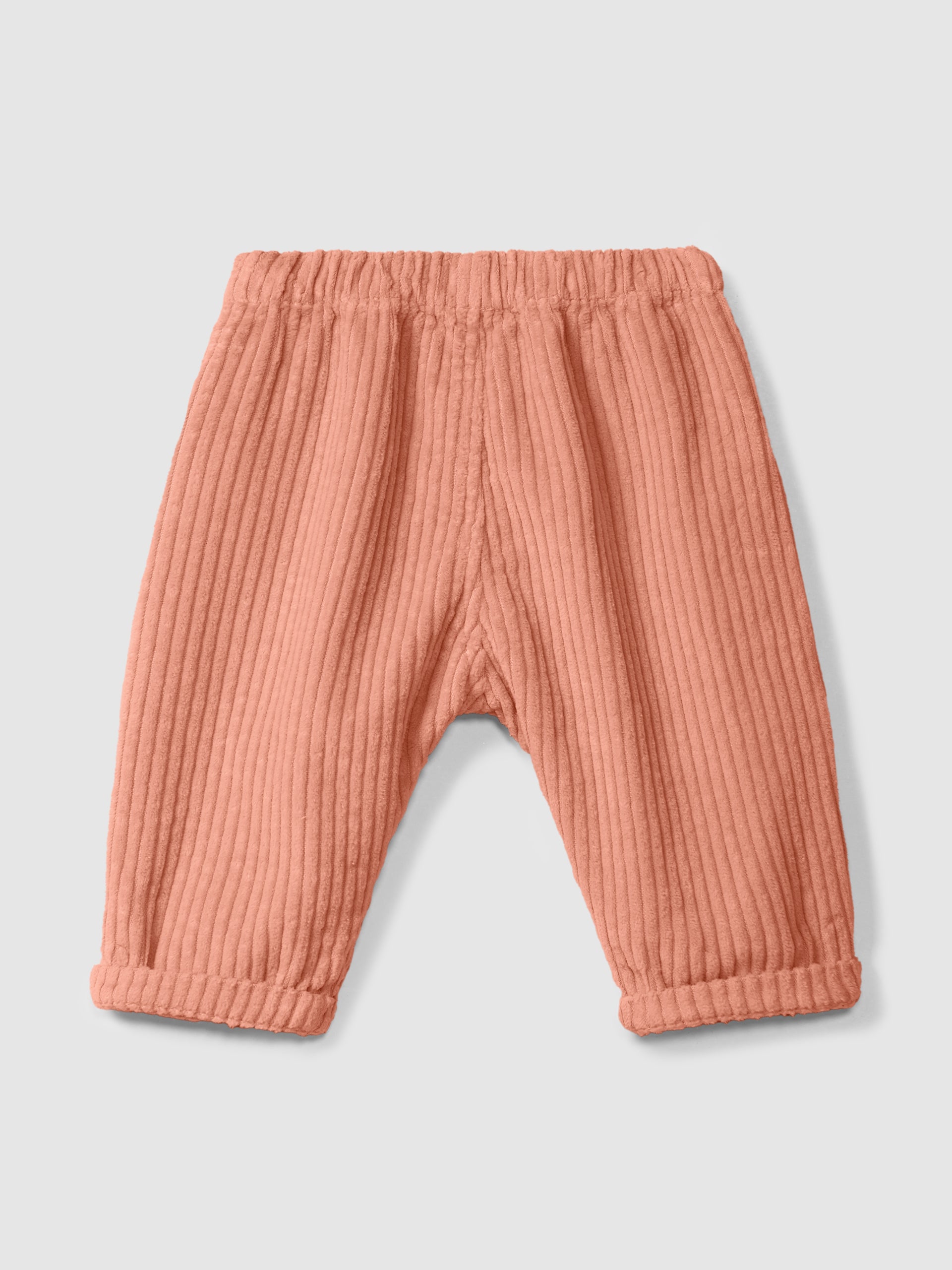 Calças pull-up em veludo canelado com bolso coração - SNUG