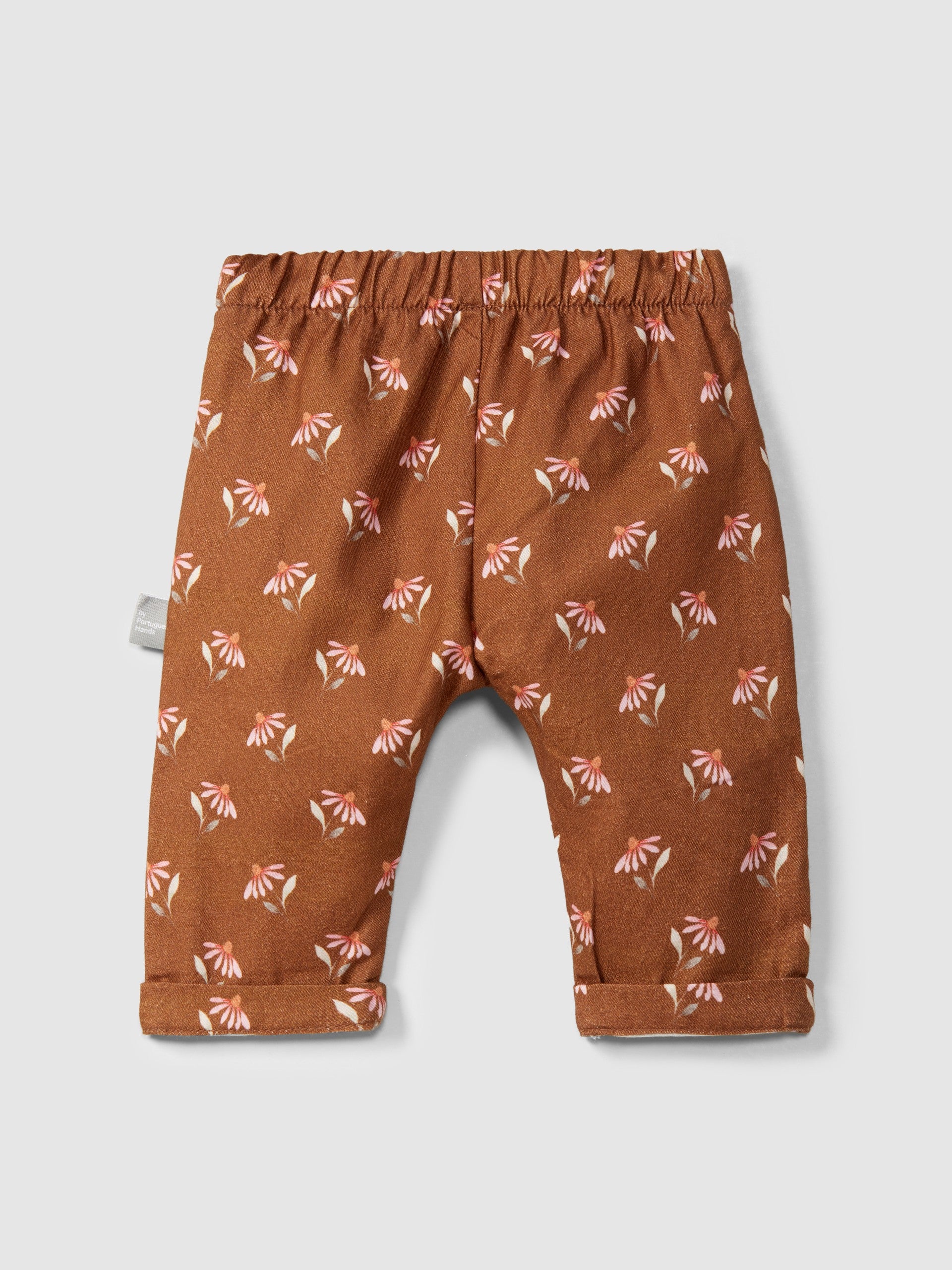 Calças flores com bolsos - SNUG