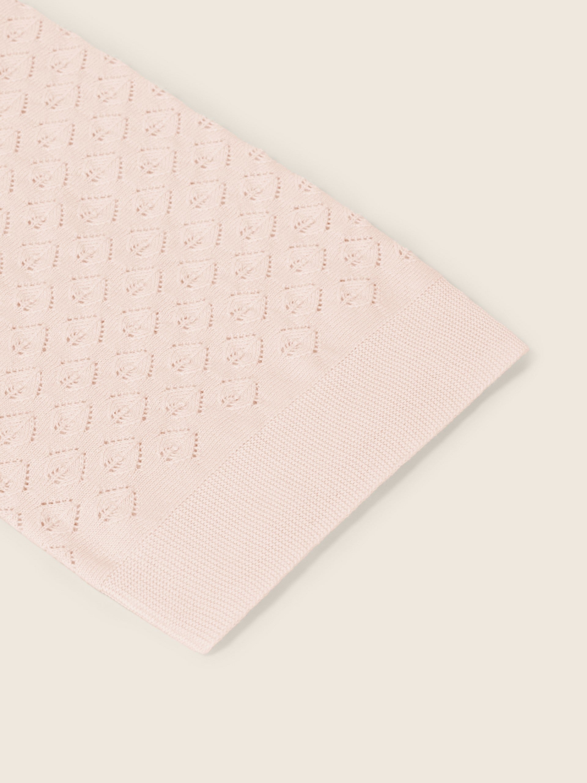 Manta tricotada em algodão orgânico | BOUNDLESS LOVE - Wedoble