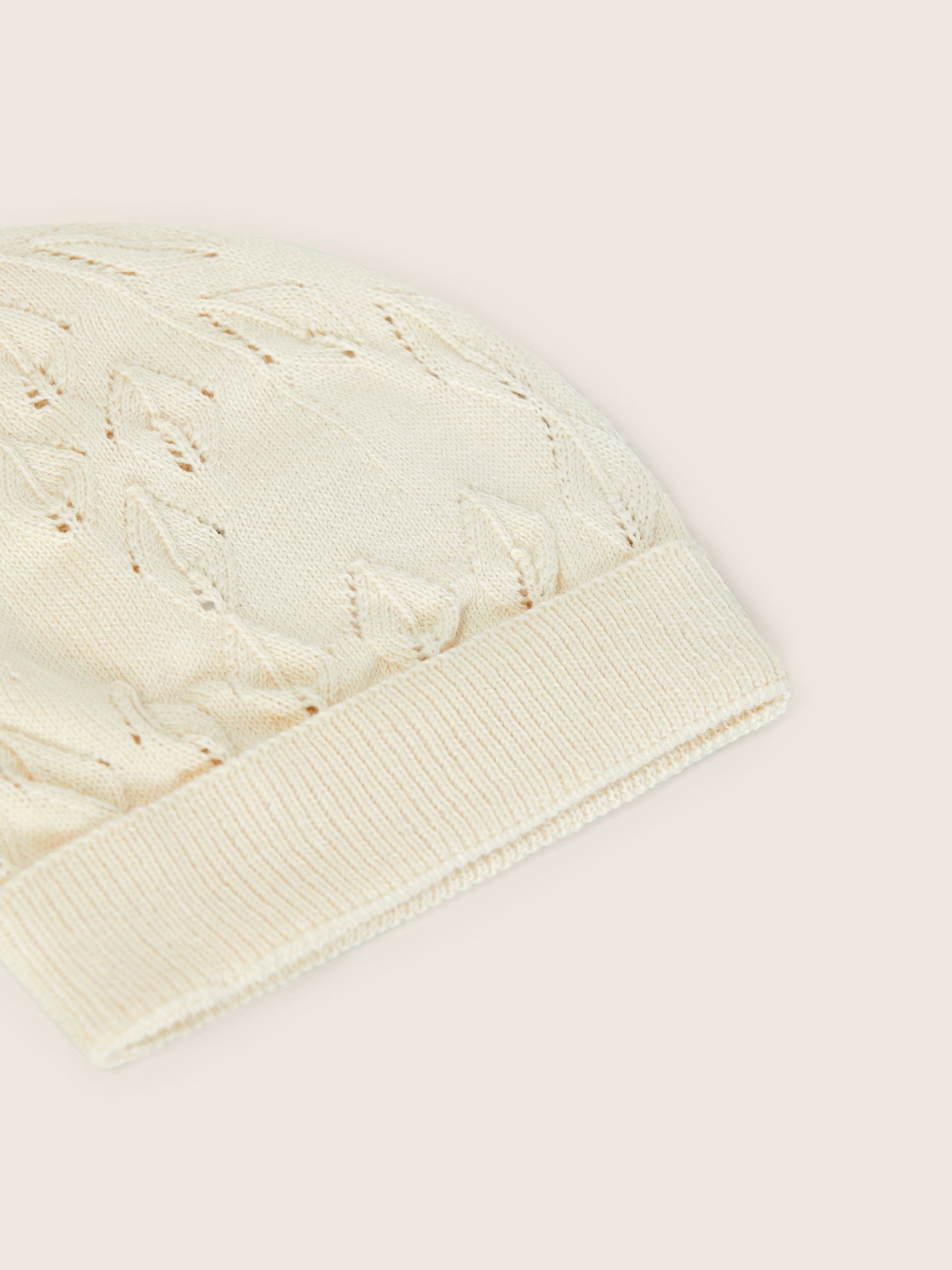 Gorro tricotado em algodão orgânico | BOUNDLESS LOVE - Wedoble