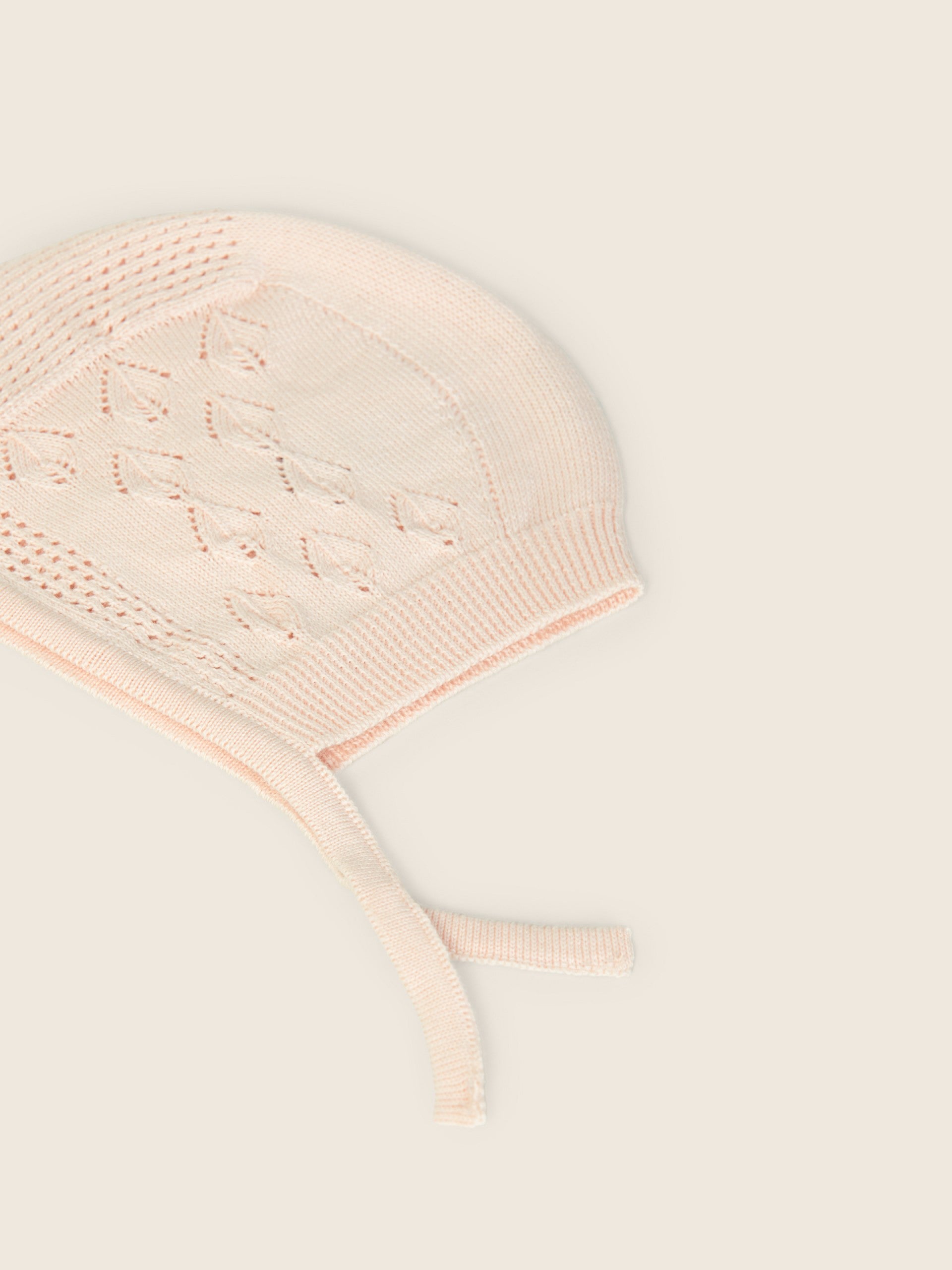 Touca tricotada em algodão orgânico | BOUNDLESS LOVE - Wedoble