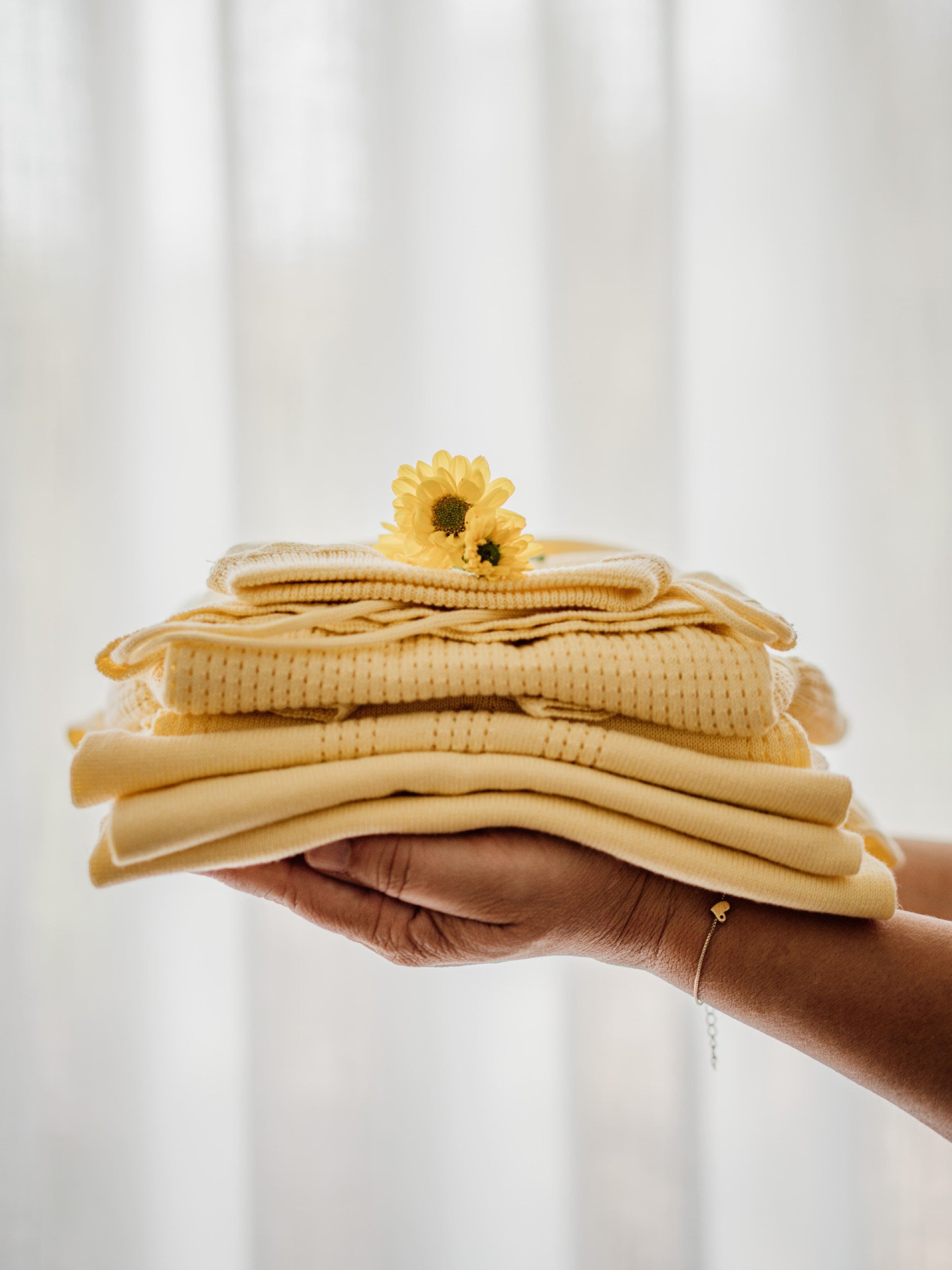 Gorro tricotado em algodão orgânico | LET LOVE GROW - Wedoble